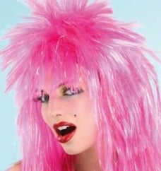 GLAM ROCK PINK WIG